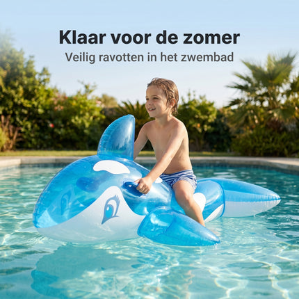 Cheqo Opblaasbare Walvis Ride-On - Lifestyle
