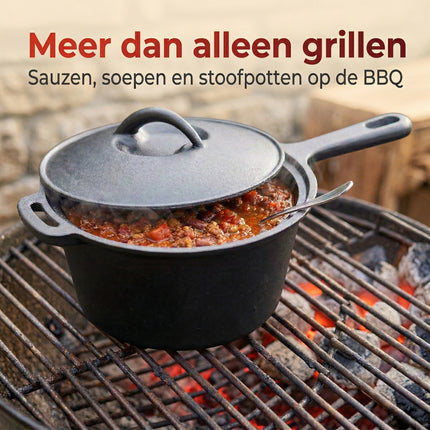 Cheqo BBQ Sauspan - Lifestyle
