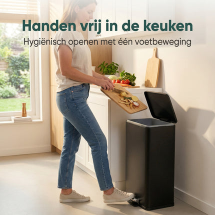 Cheqo® Pedaalemmer 30 Liter - Lifestyle