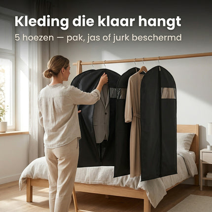 Cheqo® Kledinghoezen Set van 5 - Lifestyle