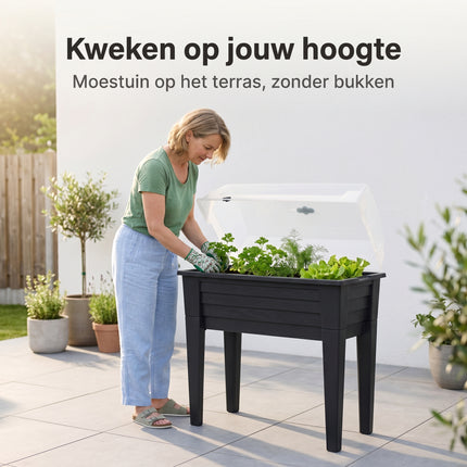 Cheqo Kweektafel met Deksel en Poten - Lifestyle