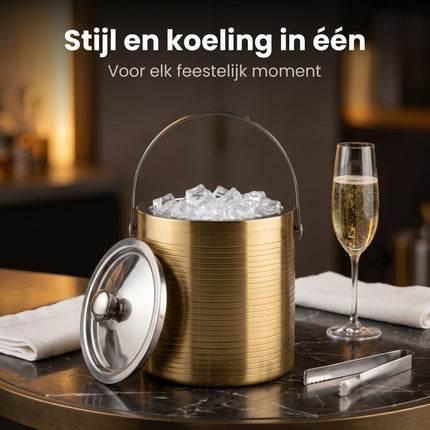 Cheqo® IJsemmer Dubbelwandig RVS - Lifestyle
