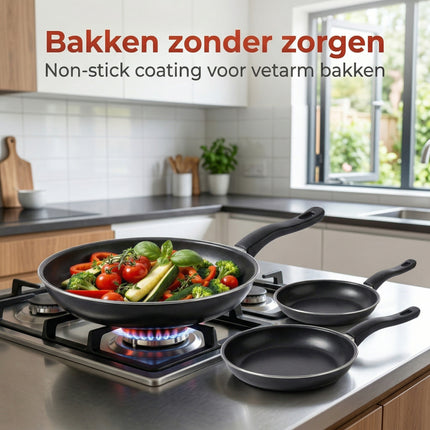 Cheqo Koekenpannenset - Lifestyle