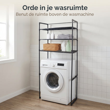 Cheqo® Opbergrek voor boven Wasmachine - Lifestyle