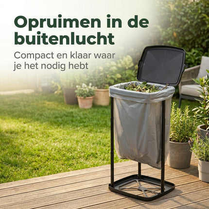Cheqo® Vuilniszakhouder Opvouwbaar - Lifestyle