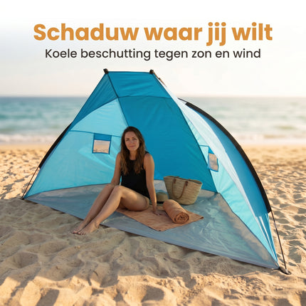 Cheqo® Strandtent - Beachshelter - Lifestyle