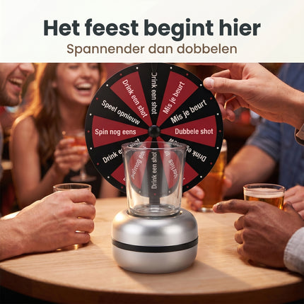 Cheqo® Drankspel Wheel of Shots - Lifestyle