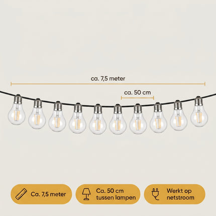 cheqo-lichtsnoer-feestverlichting-buiten - Specs