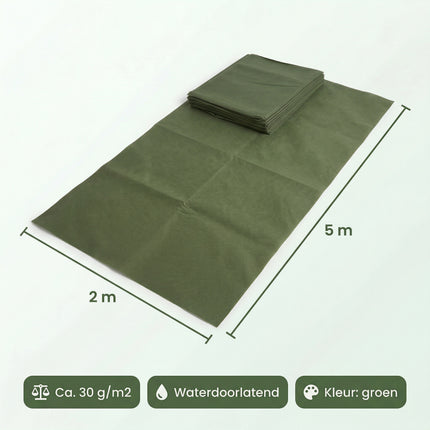 Cheqo Planten Beschermdeken Vliesdoek 2x5m - Specs