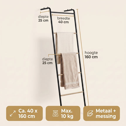 Cheqo Handdoekenladder - Specs