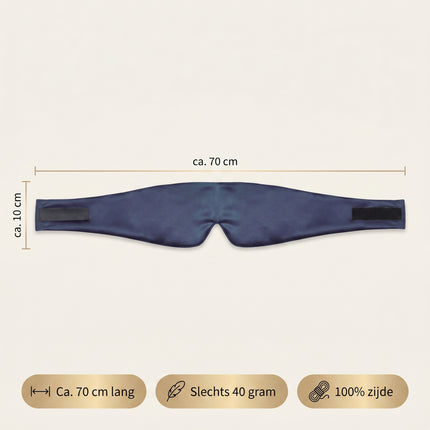 Cheqo Zijden Slaapmasker - Specs