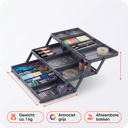Cheqo® Lade Organizer 3-laags Uitklapbaar - Specs