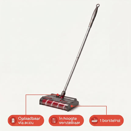 Cheqo Elektrische Veger - Draadloze Vloerveger - Specs