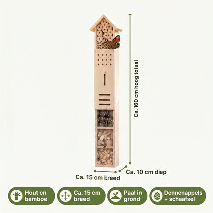 Cheqo® Insectenhotel XXL - Specs