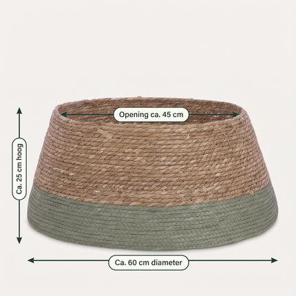 infographic-5: Treeskirt green h26xd58cm
