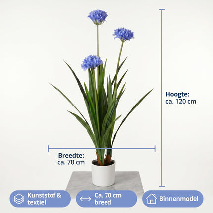 Cheqo® Agapanthus Kunstplant - Specs