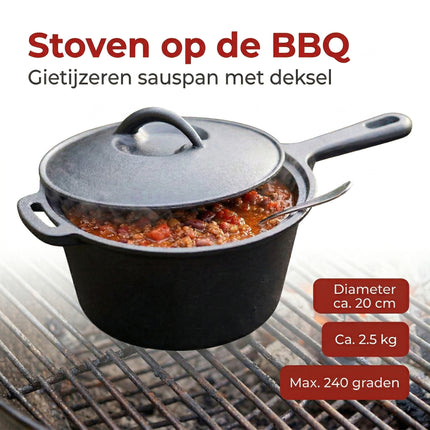 Cheqo BBQ Sauspan - Specs