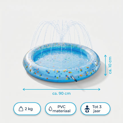 Cheqo Babyzwembad met Sproeifunctie - Specs