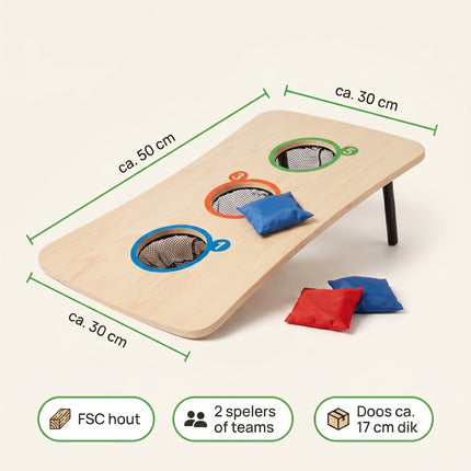 Cheqo® Pittenzak Werpen - Specs