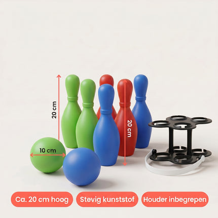 Cheqo® Kegelset 8-Delig - Specs