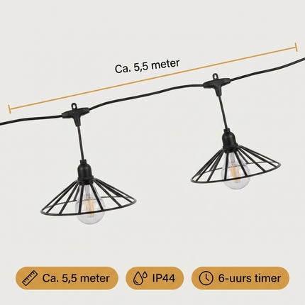 Cheqo Lichtsnoer Buiten - Specs