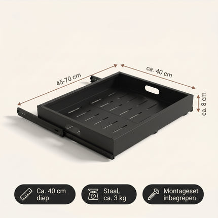 Cheqo® Schuiflade Keukenkast - Specs