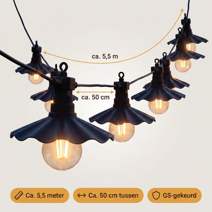 cheqo-lichtsnoer-buiten-lichtslinger-bui - Specs