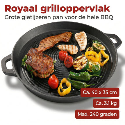 Cheqo BBQ Grillpan - Specs