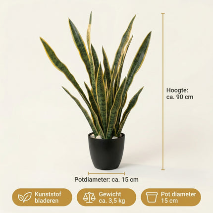 Cheqo Kunstplant Sansevieria - Specs