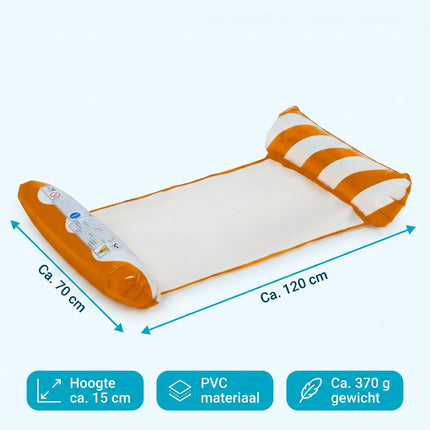 Cheqo Waterhangmat Opblaasbaar - Specs