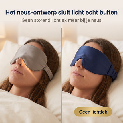 Cheqo Zijden Slaapmasker - Bezwaarkiller