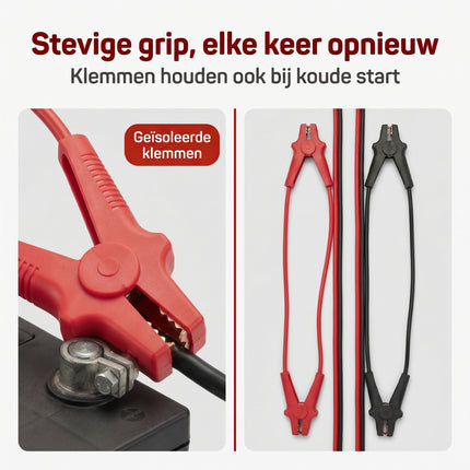 Cheqo® Startkabels voor Auto - Bezwaarkiller