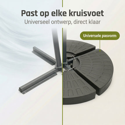 Cheqo® Parasoltegels Set van 4 - Bezwaarkiller