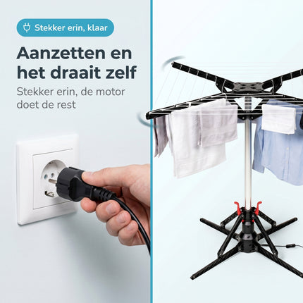 Cheqo Elektrische Droogmolen - Bezwaarkiller