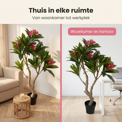 Cheqo® Kunstplant Frangipani - Bezwaarkiller