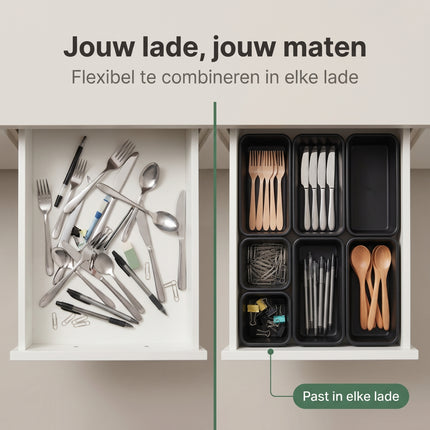 Cheqo® Lade Organizer Set van 8 - Bezwaarkiller