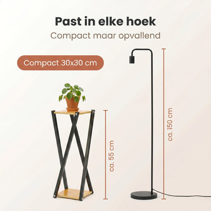 Cheqo Plantenstandaard 55 cm - Bezwaarkiller