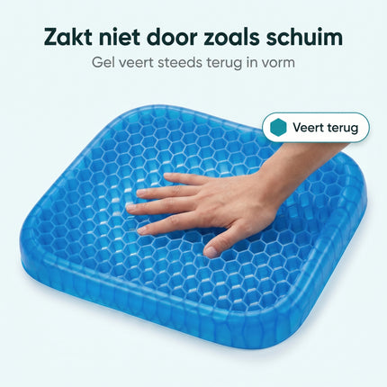 Cheqo® Gel Zitkussen - Bezwaarkiller
