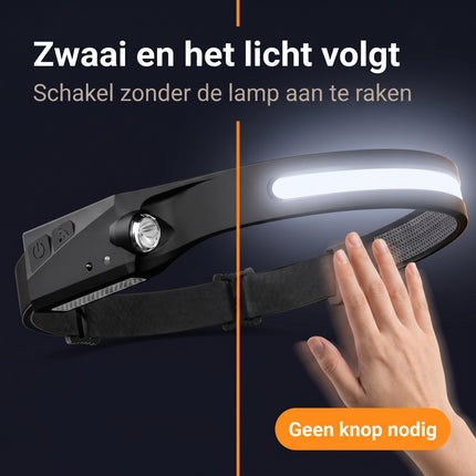 Cheqo Hoofdlamp LED - Bezwaarkiller