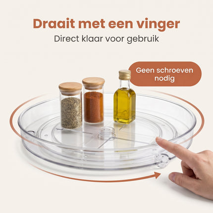 Cheqo® Draaiplateau - Bezwaarkiller