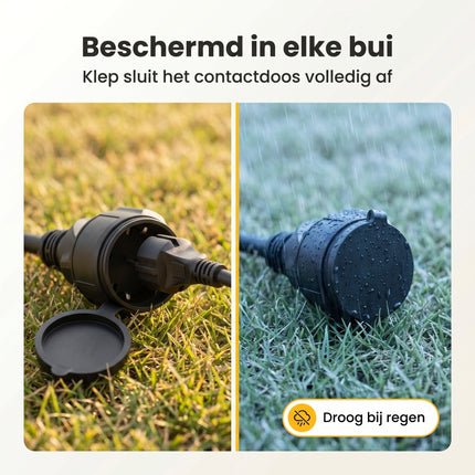 Cheqo Verlengsnoer Outdoor IP44 - Bezwaarkiller