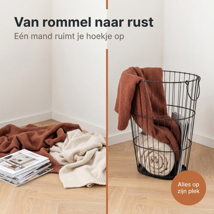 Cheqo® Metalen Mand - Bezwaarkiller