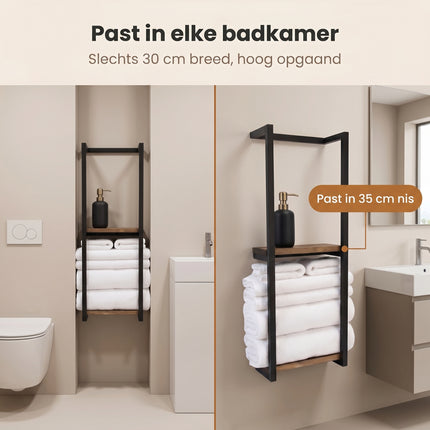 Cheqo® Handdoekrek Badkamer - Bezwaarkiller