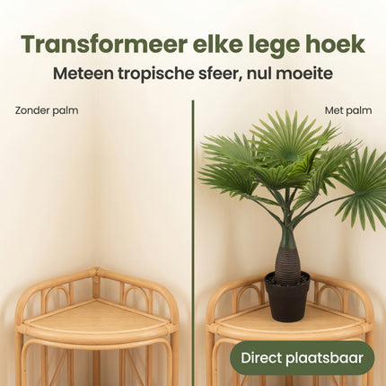 Cheqo® Kunstpalm Waaierpalm - Bezwaarkiller
