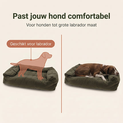 Cheqo Hondenmand Rechthoekig - Bezwaarkiller