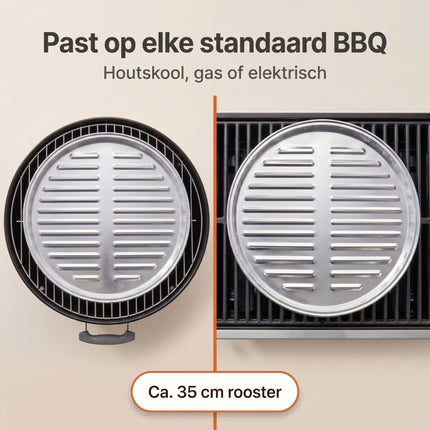 Cheqo® BBQ Grillschalen Set van 3 - Bezwaarkiller