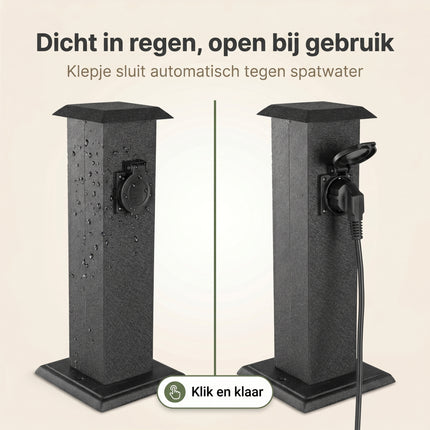 Cheqo® Tuinpaal 4-voudig - Bezwaarkiller