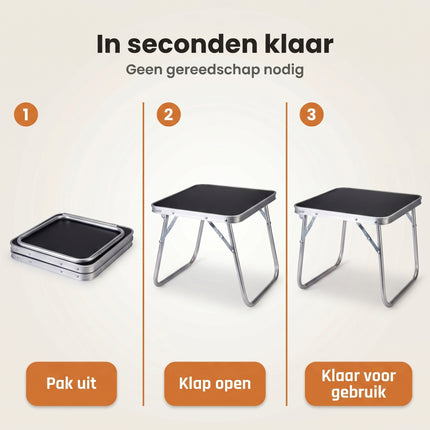 Cheqo Campingtafel Opvouwbaar - Bezwaarkiller