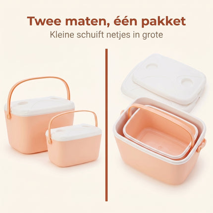 Cheqo Koelboxen Set Roze 30L+15L - Bezwaarkiller
