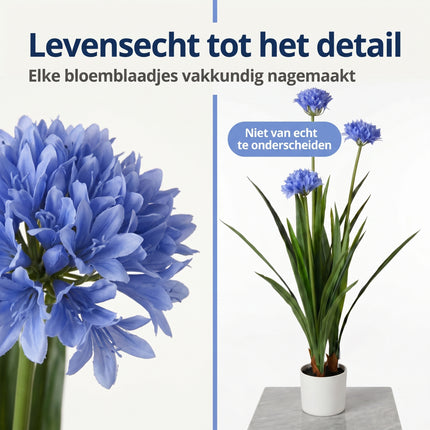 Cheqo® Agapanthus Kunstplant - Bezwaarkiller